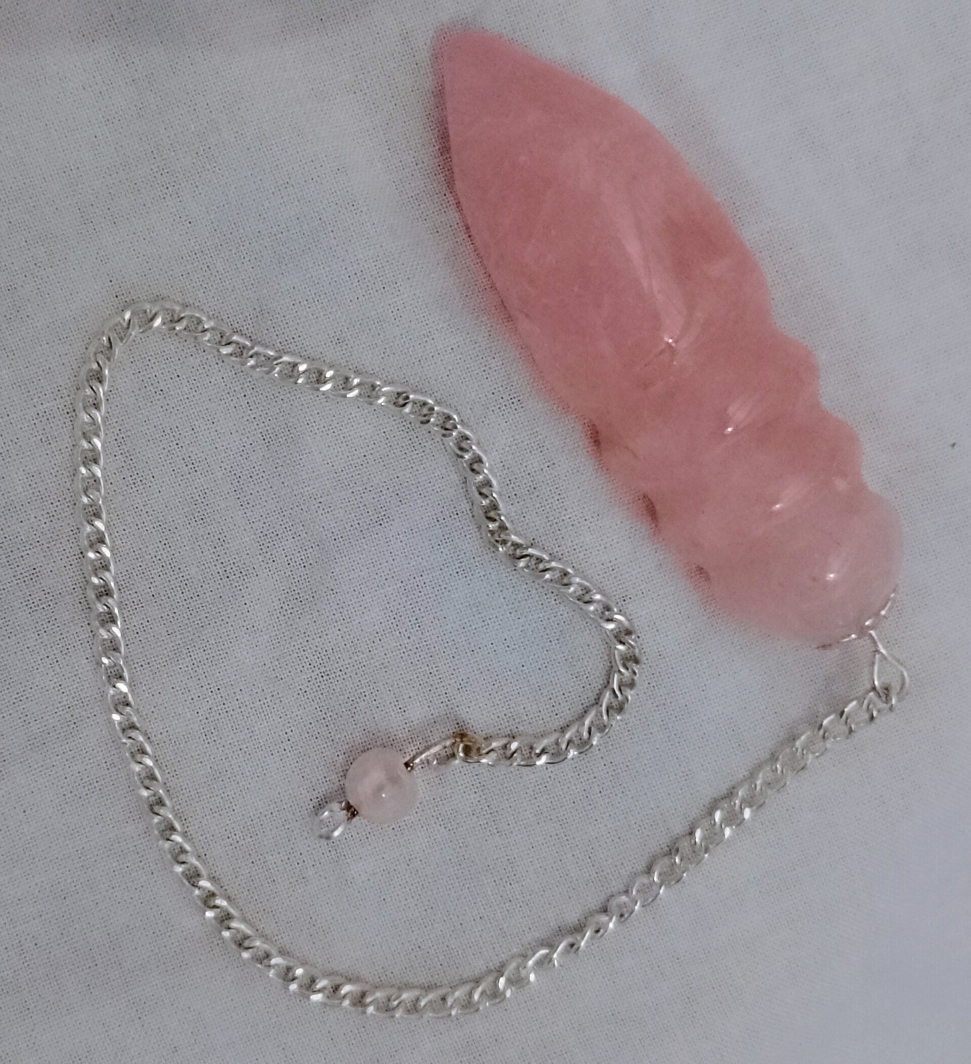 Péndulo cuarzo rosa - 2